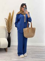 ست مانتو و شلوار آستین پیله دو جیب کد  4944 - تصویر 21