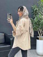 مانتو لینن پشت دو پاگن کد 4983 - تصویر 15
