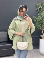 مانتو لینن پشت دو پاگن کد 4983 - تصویر 11