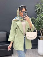 مانتو لینن پشت دو پاگن کد 4983 - تصویر 16