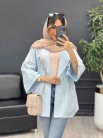 مانتو لینن پشت دو پاگن کد 4983 - تصویر 10