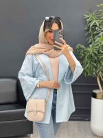 مانتو لینن پشت دو پاگن کد 4983 - تصویر 13