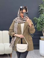 مانتو کمر گت ترلان کد 4993 - تصویر 3