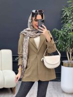مانتو کمر گت ترلان کد 4993 - تصویر 19
