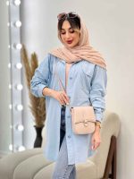 مانتو دو جیب پیله کد 4994 - تصویر 19