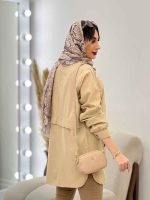 مانتو دو جیب پیله کد 4994 - تصویر 5
