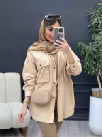 مانتو دو جیب پاکتی آویسا کد 4905 - تصویر 16