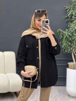 مانتو دو جیب پاکتی آویسا کد 4905 - تصویر 11