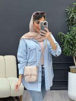 مانتو دو جیب پاکتی آویسا کد 4905 - تصویر 17