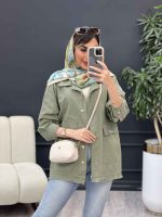مانتو دو جیب پاکتی یاس کد 4807 - تصویر 16