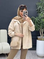 مانتو دو جیب پاکتی یاس کد 4807 - تصویر 2