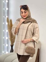مانتو کوک دوزی سروین کد 4986 - تصویر 8