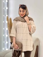 مانتو کوک دوزی سروین کد 4986 - تصویر 10