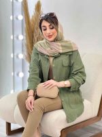 مانتو چهار جیب مهلا کد 4984 - تصویر 14