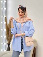 مانتو چهار جیب مهلا کد 4984 - تصویر 11