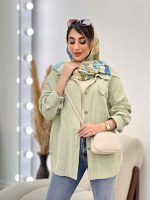 مانتو چهار جیب مهلا کد 4984 - تصویر 2