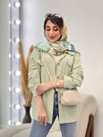 مانتو چهار جیب مهلا کد 4984 - تصویر 8