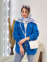 مانتو چهار جیب مهلا کد 4984 - تصویر 5
