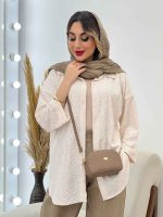 شومیز پایین هلال گیتی کد 5002 - تصویر 2