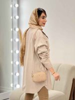 مانتو سر جیب دکمه ملیکا کد 4997 - تصویر 14