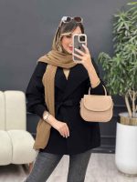 مانتو دو جیب پیله پاکتی کد 4945 - تصویر 14
