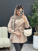 مانتو دو جیب پیله پاکتی کد 4945 - تصویر 19