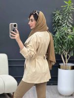 مانتو دو جیب پیله پاکتی کد 4945 - تصویر 20