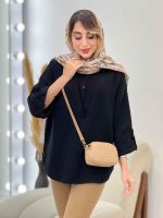 شومیز آستین پاگن تبسم کد5009 - تصویر 19