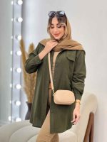 مانتو دو جیب پیله کد 5005 - تصویر 15