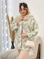 شومیز طرح دار پارمیدا کد 5019 - تصویر 14