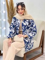 شومیز طرح دار پارمیدا کد 5019 - تصویر 8