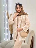 شومیز طرح دار پارمیدا کد 5019 - تصویر 16
