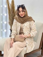 شومیز طرح دار کاملیا کد 5017 - تصویر 8