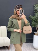 مانتو لینن سر شانه ژیله کد 5034 - تصویر 6