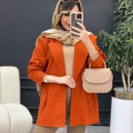 مانتو لینن سر شانه ژیله کد 5034