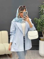 مانتو لینن سر شانه ژیله کد 5034 - تصویر 12