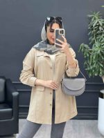 مانتو جلو پیله جیب نما کد 5030 - تصویر 16