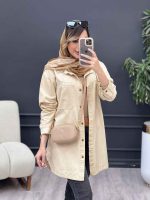مانتو کتان رنگی سوفیا کد 5045 - تصویر 15