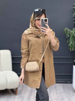 مانتو کتان رنگی سوفیا کد 5045 - تصویر 21