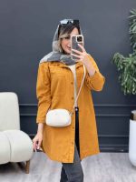 مانتو کتان رنگی سوفیا کد 5045 - تصویر 18