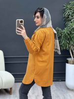 مانتو کتان رنگی سوفیا کد 5045 - تصویر 14