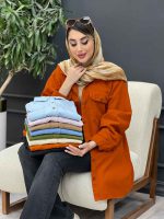 مانتو دو جیب پاکتی زاپ دار کد 5044 - تصویر 9