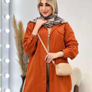 مانتو دو جیب پیله کد 4994