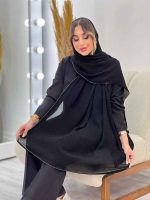 شال پلیسه بهار کد 5058 - تصویر 5
