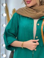 شومیز تک جیب سیما کد 5055 - تصویر 9