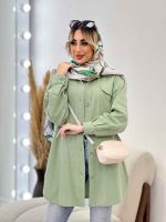 مانتو دو جیب پیله کد 5005 - تصویر 2