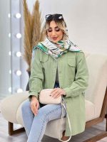 مانتو دو جیب پیله کد 5005 - تصویر 7
