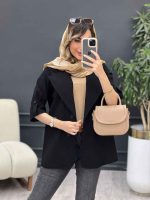 مانتو دو دکمه مانلی کد 5061 - تصویر 4