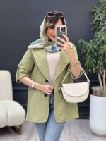 مانتو دو دکمه مانلی کد 5061 - تصویر 17