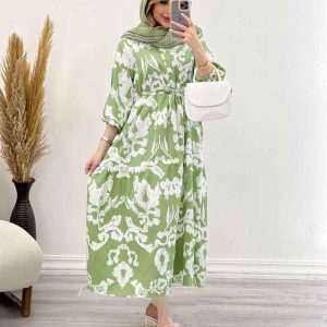 پیراهن بلند لینا کد 5040